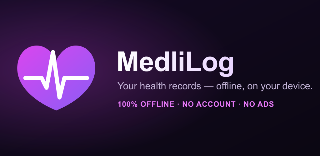 MedliLog -- offline health-record vault